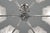 Silver French Art Deco Chandelier by Jean Gauthier Ejg - 1930 France For Sale - Image 8 of 13