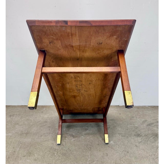 Mid Century Modern Walnut Coffee Table by Jack Cartwright for Founders Furniture 1970’s For Sale - Image 11 of 12