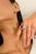 Panther Animal Statement Unisex Silver Ring With Chunky Zircon- Size 8 For Sale - Image 6 of 11