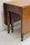 Antique American Colonial Cherry Wood Gateleg Drop Leaf Farmhouse Dining Table For Sale - Image 11 of 11