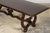 19th Century Spanish Oak Refectory Table With Monumental Trestle Base For Sale - Image 10 of 18