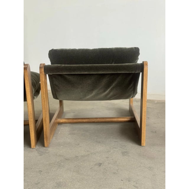 Made to Order Fionda Lounge Chairs - Pair For Sale - Image 11 of 15