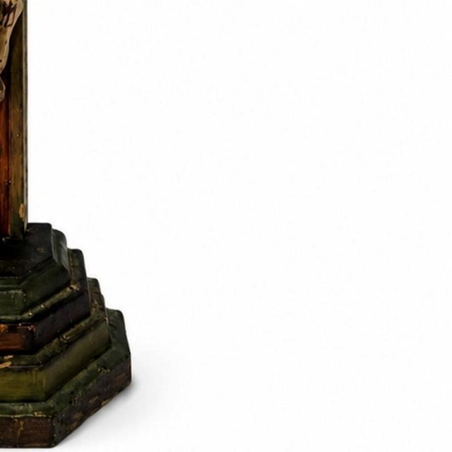 Portuguese Sacred Art Crucifix, 19th Century For Sale - Image 5 of 6