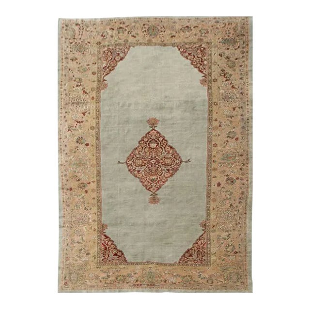 Antique Late 19th Century Sultanabad Persian Rug - 10'3"x16'8" For Sale