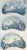 Victorian Victorian Style Royal Worcester Blue & White Transferware Pottery Bone Plates S/9 For Sale - Image 3 of 8