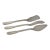 Mid 20th Century Godinger Art Deco Style Silver Plated Cheese Knife Set For Sale