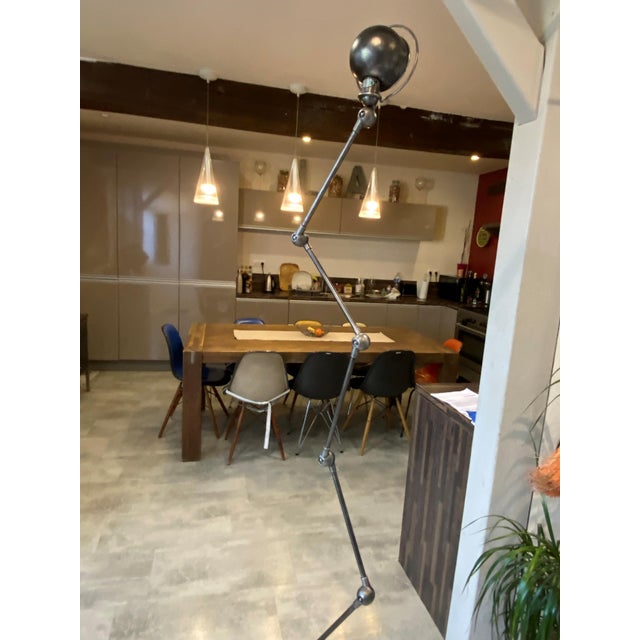 Metal Floor Lamp by Jean-Louis Domecq for Jieldé, 1950s For Sale - Image 7 of 18