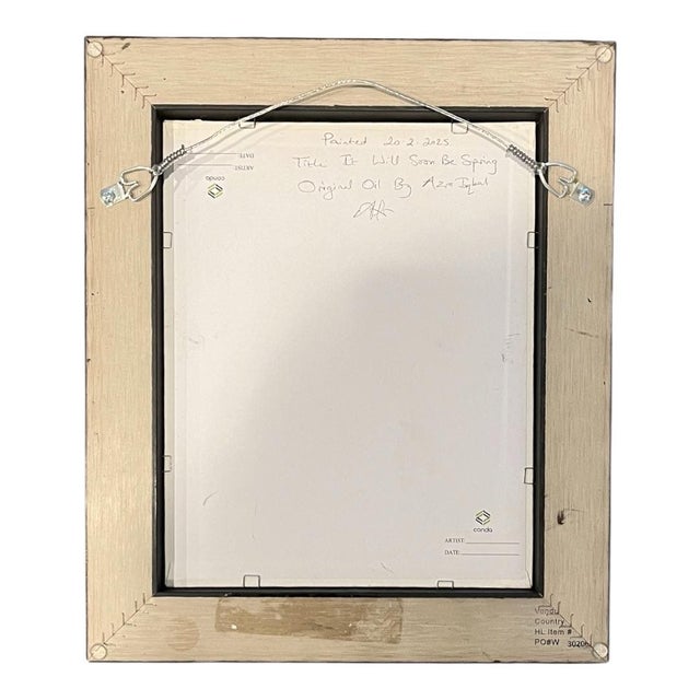 Original oil painting by British artist Azra Iqbal. Based in Bedfordshire, England, Iqbal is celebrated for her masterful...