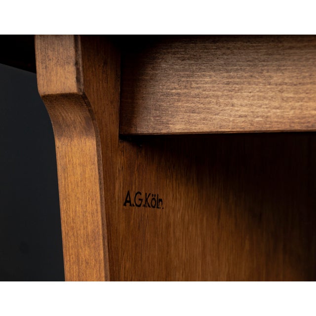 Vintage Oak Bench, 1960s For Sale - Image 17 of 18