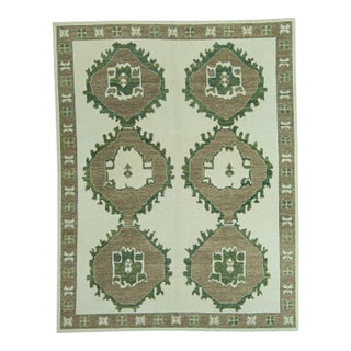 Turkish Oushak Rug 9'5" x 12' #20140 For Sale