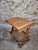 Wood Vintage French Oak School Desk with Hinged Top, 1960s For Sale - Image 7 of 17