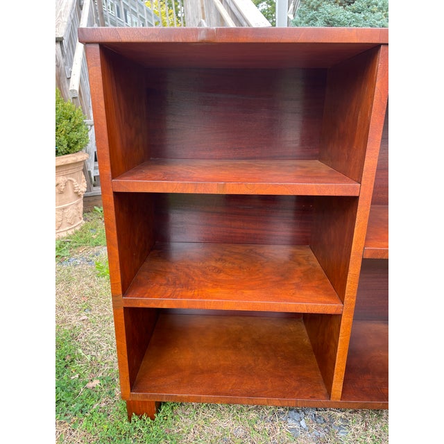 Walnut Midcentury Modern Bookcase Cabinet For Sale In Philadelphia - Image 6 of 9