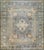 1900s Blue Navy Medallion Floral Antique Persian Kirman Rug 14' 5" X15' 5" Handknotted Wool Carpet For Sale - Image 9 of 10