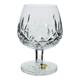 Late 20th Century Waterford Lismore Crystal Brandy Glass Snifter For Sale
