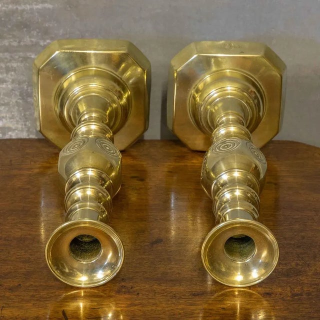 Victorian Good Luck Candlesticks, Set of 2 For Sale - Image 9 of 11