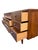 Mid Century Modern Vintage Low Long Dresser or Credenza in Albert Parvin Style Sculpted Design For Sale - Image 4 of 11