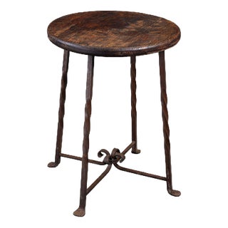 French Side Table, 1940s For Sale
