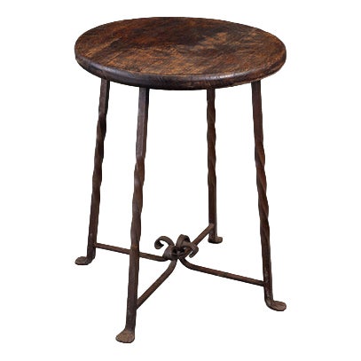 French Side Table, 1940s For Sale