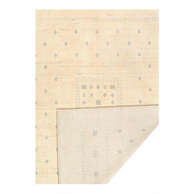 Traditional Pasargad DC Fine Hand Knotted Gabbeh Design Rug For Sale - Image 3 of 3