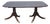 Late 20th Century Statton Duncan Phyfe Cherry Dining Table Old Towne Maryland Made 3 Leaves For Sale