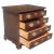 Chippendale Drexel Bicentennial Chippendale Mahogany Four Drawers Bedside Chest of Drawers - Vintage Late 20th Century - 23.5" X 17 X 23.5" For Sale - Image 3 of 5