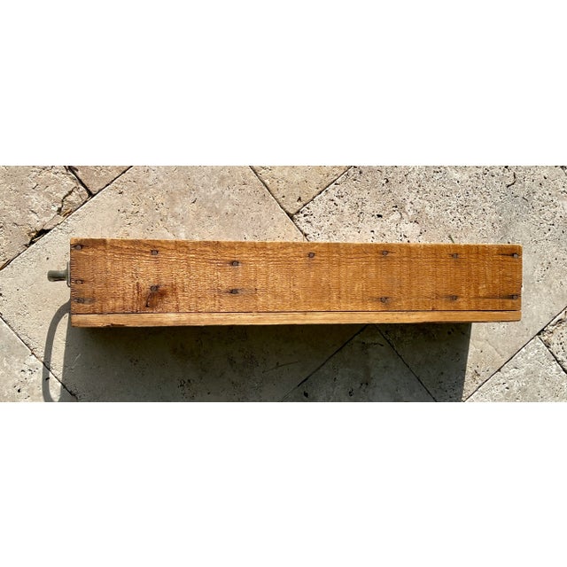 Wood Handmade Vintage Multi Compartment Drawer For Sale - Image 7 of 8