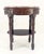 Wood Fine Carved Solid Mahogany Marble Oval Marble Top Stand Pedestal Lamp Table MINT For Sale - Image 7 of 11