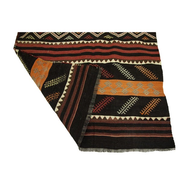 Vintage Turkish Kilim Runner For Sale - Image 4 of 6