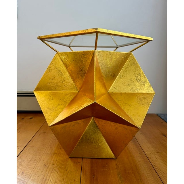 Metal Safavieh Iona Side Table For Sale - Image 7 of 8