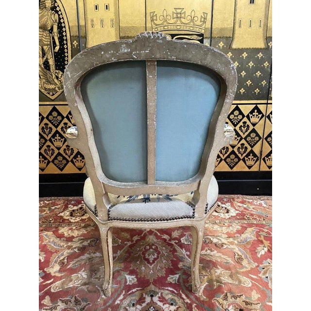 Louis Xv Style Armchairs, Set of 4 For Sale - Image 10 of 12