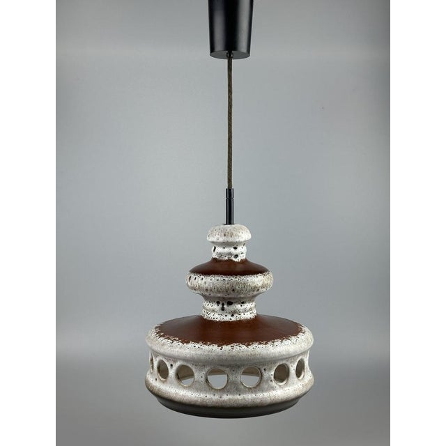 Mid-Century Modern Mid-Century Ceramic Pendant, 1970s For Sale - Image 3 of 13