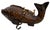 Japanese Carved Wood Koi Fish Jizai Kagi (Fireplace Hook) For Sale - Image 4 of 9