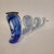 Blue Spiral Candleholders in Glass, France, 1980s, Set of 2 For Sale - Image 17 of 18