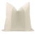 Pair of beautiful 20" natural linen pillows with a Marble mohair velvet center and solid natural linen reverse....