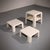 Space Age Gatti Side Tables by Mario Bellini for C&B Italia, 1970, Set of 4 For Sale - Image 12 of 12