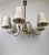 Six arm chandelier from Josef Frank from the 1930's. The shades are original with new pose met. The electric has been...