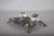 Brown Art Nouveau French Ivy Inkstand with Glass Inkwells, 1900s For Sale - Image 8 of 12