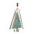 Contemporary Tree and Star Cookie Cutter Ornament (Set of 12) For Sale - Image 3 of 6
