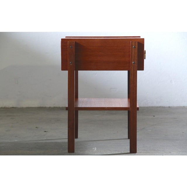 Mid-Century Danish Teak Bedside Tables, 1960s, Set of 2 For Sale - Image 13 of 18