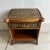 Vintage Bamboo & Wicker Bedside Table with Drawer For Sale - Image 4 of 12
