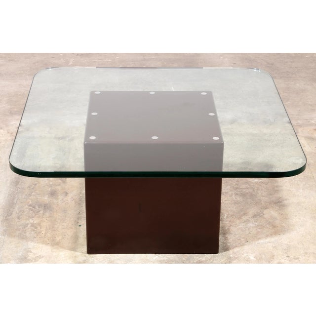 Coffee Table attributed to Tito Agnoli for Matteo Grassi, Italy, 1979 For Sale - Image 3 of 10