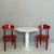 Wood Vintage Cloud-Design Table with Chairs, 1990, Set of 3 For Sale - Image 7 of 7
