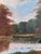 Vintage Original Landscape Oil Painting, Signed Farmhouse Art For Sale - Image 11 of 18