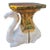 Vintage Majolica Style Camel Garden Seat For Sale