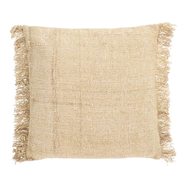 Lumiza Pillow - Natural - 20" x 20" For Sale