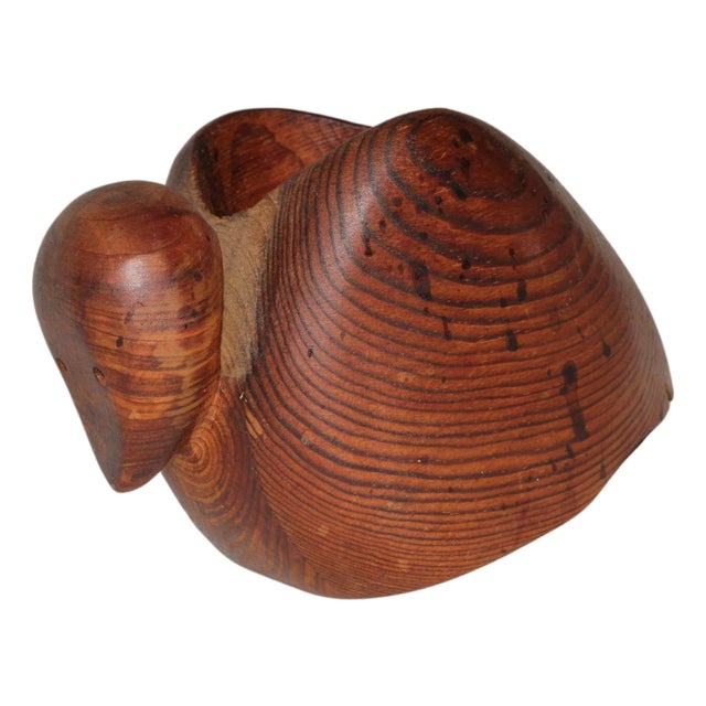 Mid 20th Century Deborah P. Bump Swan Pencil Holder For Sale