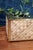 Mid-Century Modern Gold and Woven Fiber Planter - planter basket - brass and grass - houseplant - wicker planter -houseplant basket - boho planter - 70s glam For Sale - Image 3 of 8