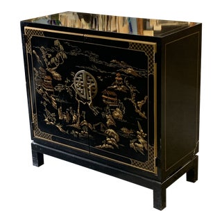 1970s Drexel Heritage Asian Cabinet For Sale
