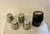 Vintage 4-Pc Nesting Vodka Shot Set With October Revolution Case For Sale - Image 4 of 9