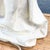 White Mid 20th Century Hollywood Regency John Dickinson-Style Draped and Knotted Plaster Table Lamps - A Pair For Sale - Image 8 of 8